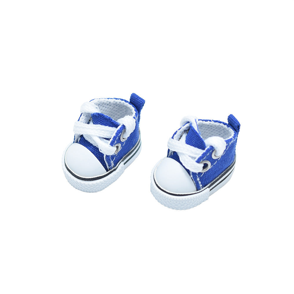 For Labubu Canvas Shoes 17CM Hanging Shoes Doll Clothes Accessories