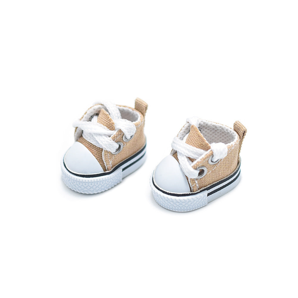 For Labubu Canvas Shoes 17CM Hanging Shoes Doll Clothes Accessories