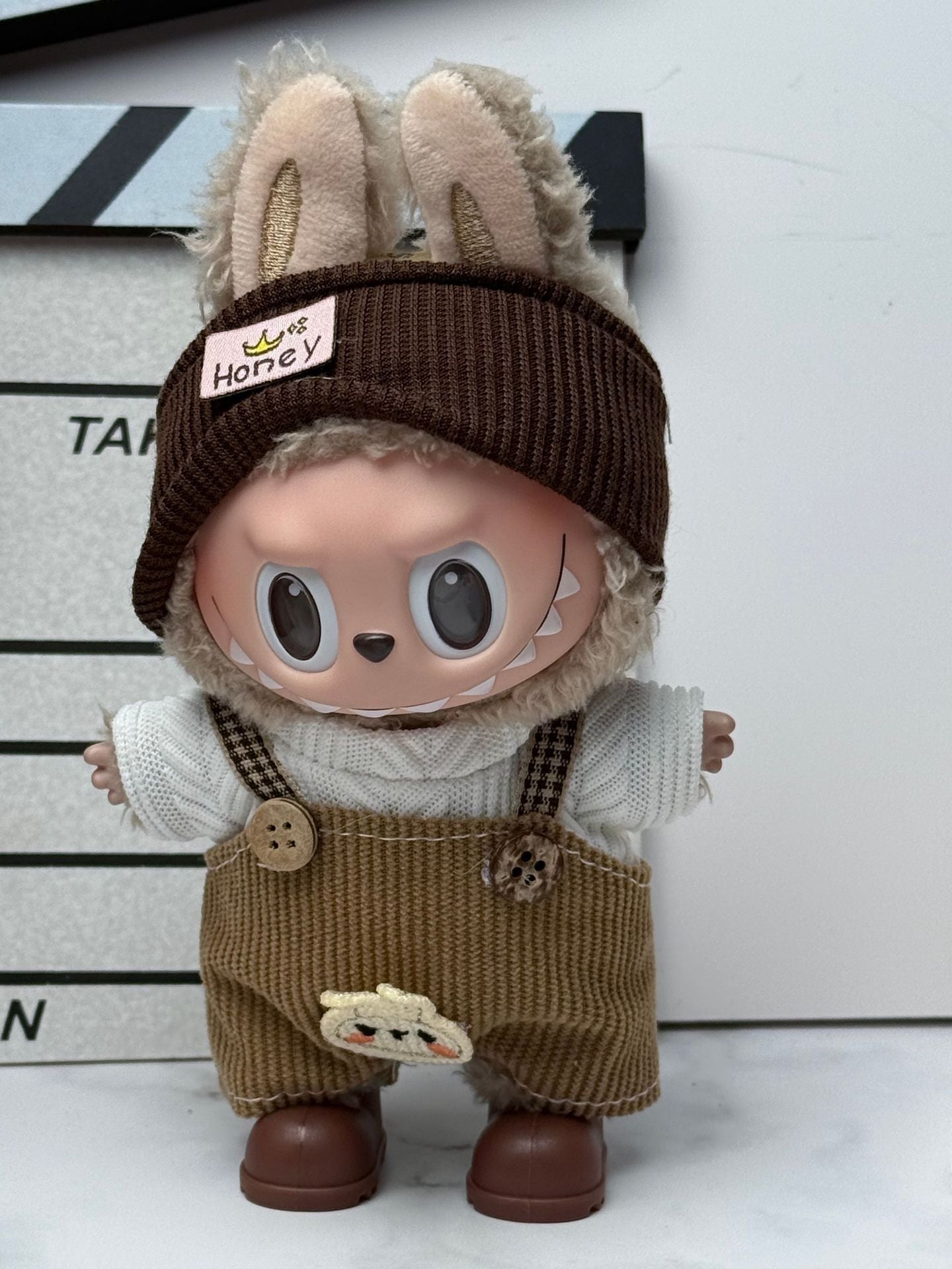 Doll Clothes Set For labubu 17cm Plush Doll Accessories Toys Birthday And Christmas Gifts