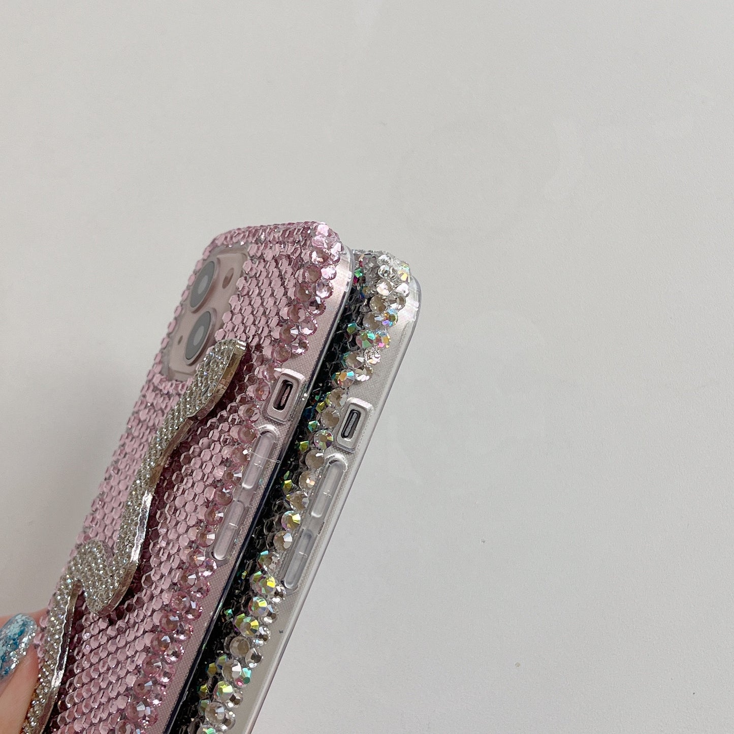 3D snake diamond case for iphone15 pro max mobile phone case new for iphone 16 15 14 13 12 11