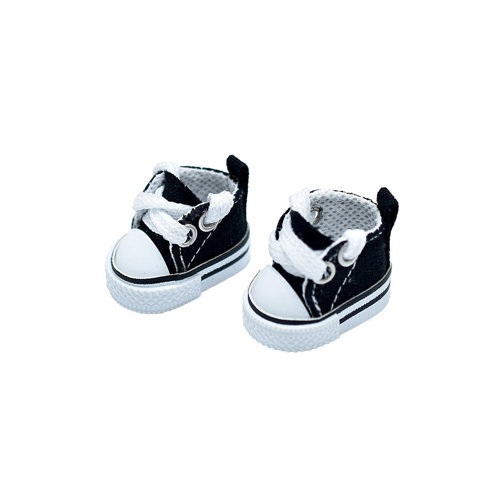 For Labubu Canvas Shoes 17CM Hanging Shoes Doll Clothes Accessories
